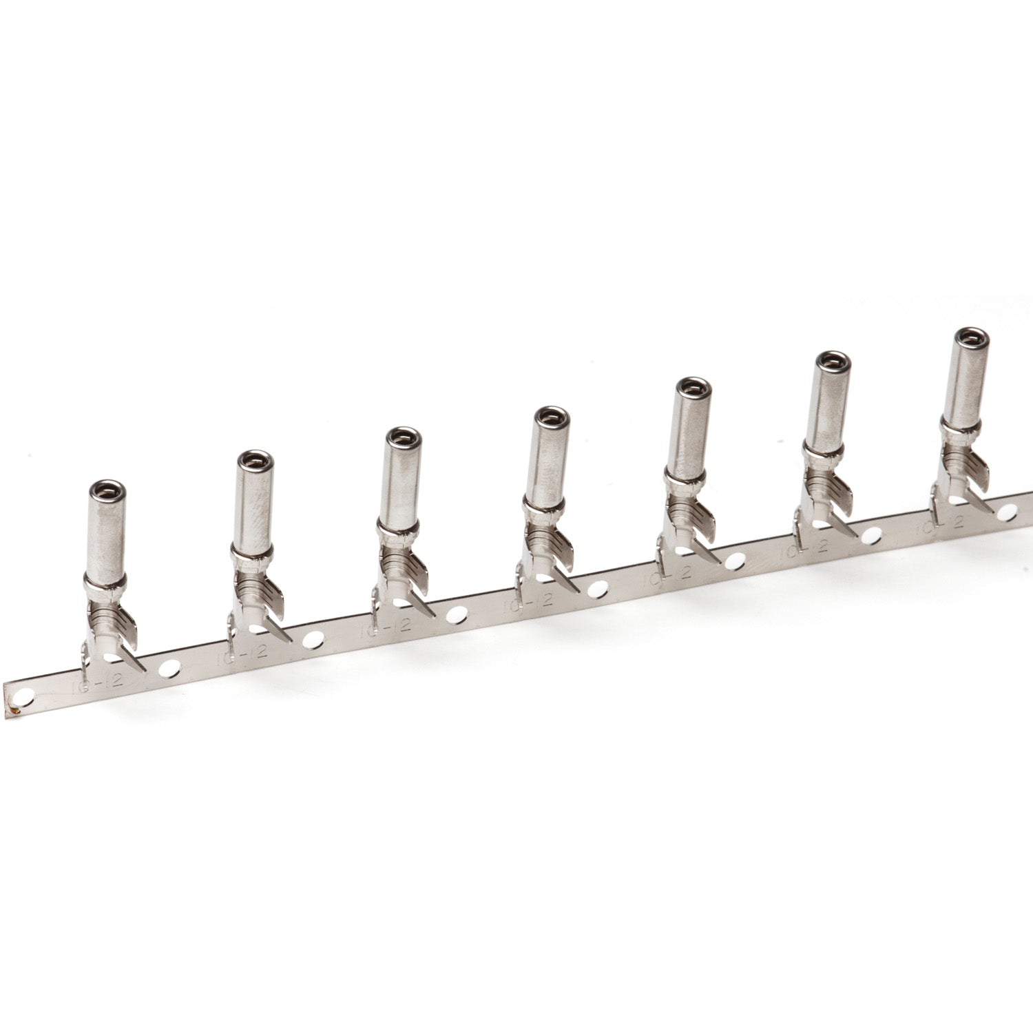 1062-12-0222 - Stamped & Formed Socket - Size 12 - 10 AWG, .140-.204 Insulation, 25 Amps, Nickel Plated, Qty - 1 Socket