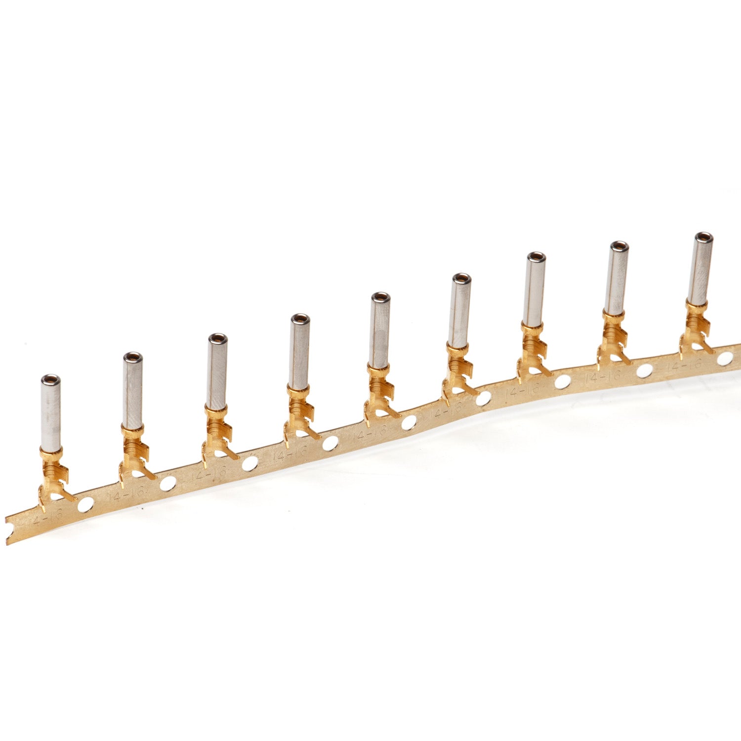 1062-14-0144 - Stamped & Formed Socket - Size 16 - 14-18 AWG, .095-.150 Insulation, 13 Amps, Gold Plated, Qty - 1 Socket