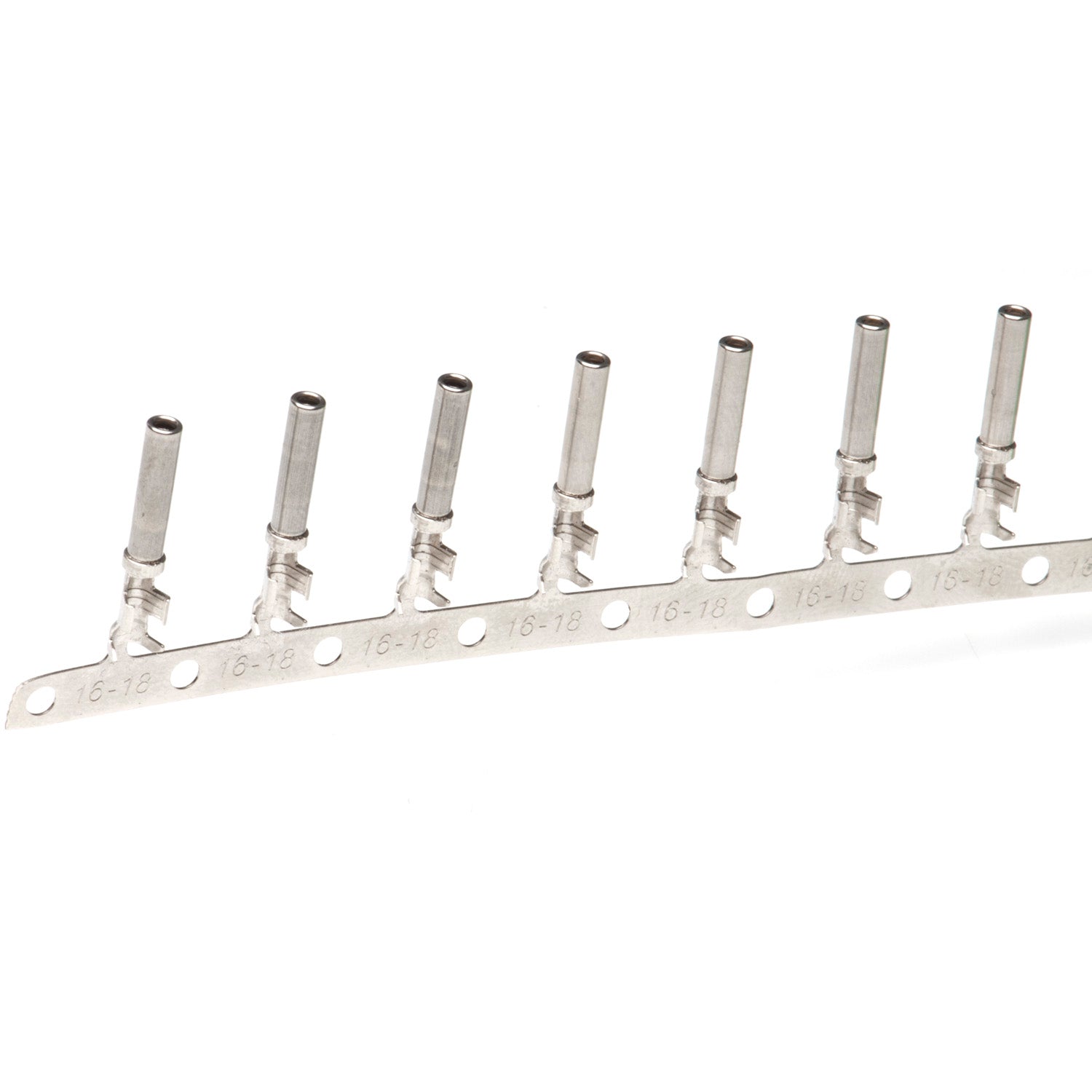 1062-16-0622 - Stamped & Formed Socket - Size 16 - 16-20 AWG, .055-.100 Insulation, 13 Amps, Nickel Plated, Qty - 1 Socket