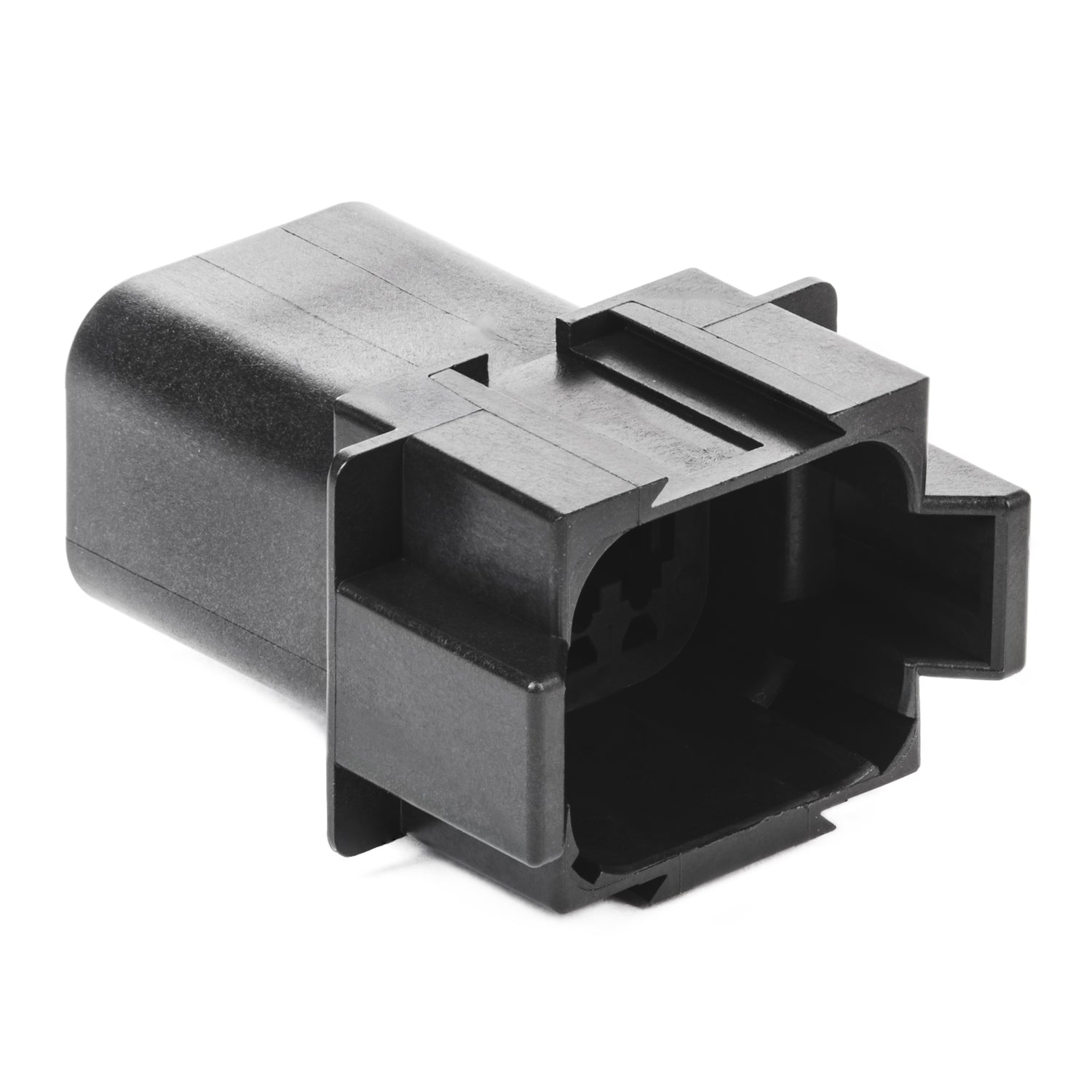 DT04-08PA-E004 - DT Series - 8 Pin Receptacle - A Key , In-line - Black