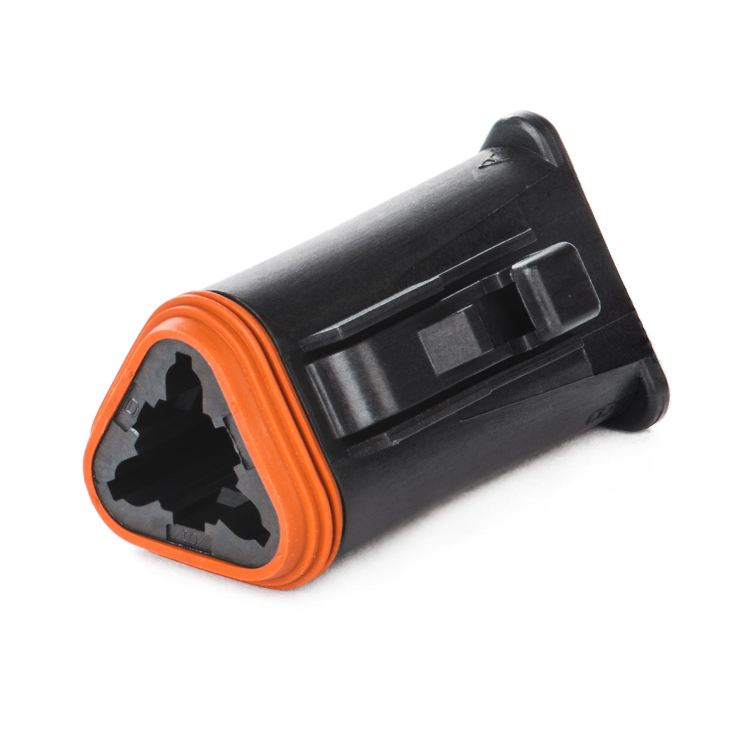 DT06-3S-P032 - DT Series - 3 Socket Plug - Enhanced Seal Retention, Shrink Boot Adapter, Black