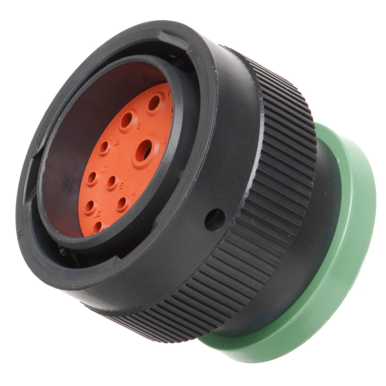 HDP26-24-18PN-L017 - HDP20 Series - 18 Pin Plug - 24 Shell, N Seal, Reverse, Ring Adapter