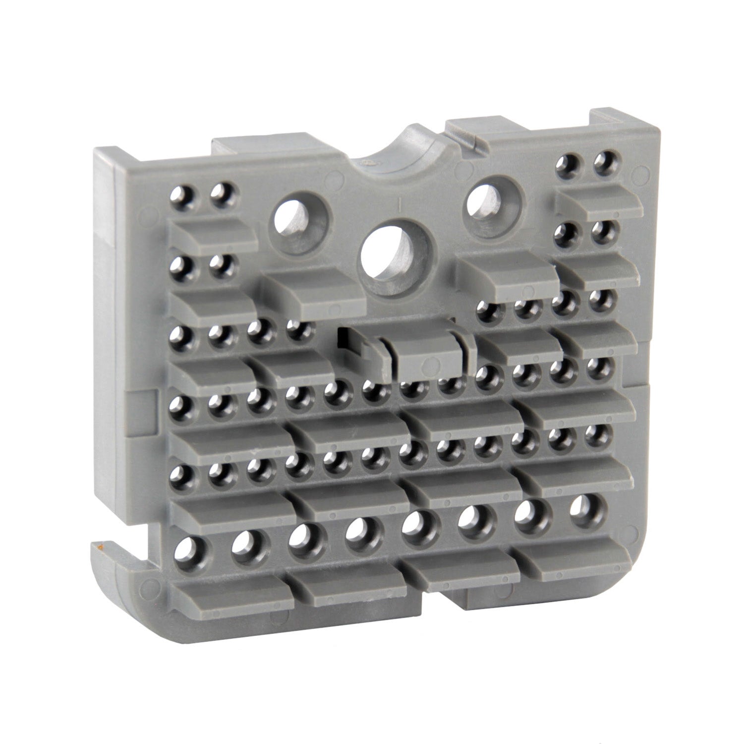 WB-51PAL - DRB Series - 51 Pin Receptacle Left Side Wedgelock - A Key, Gray