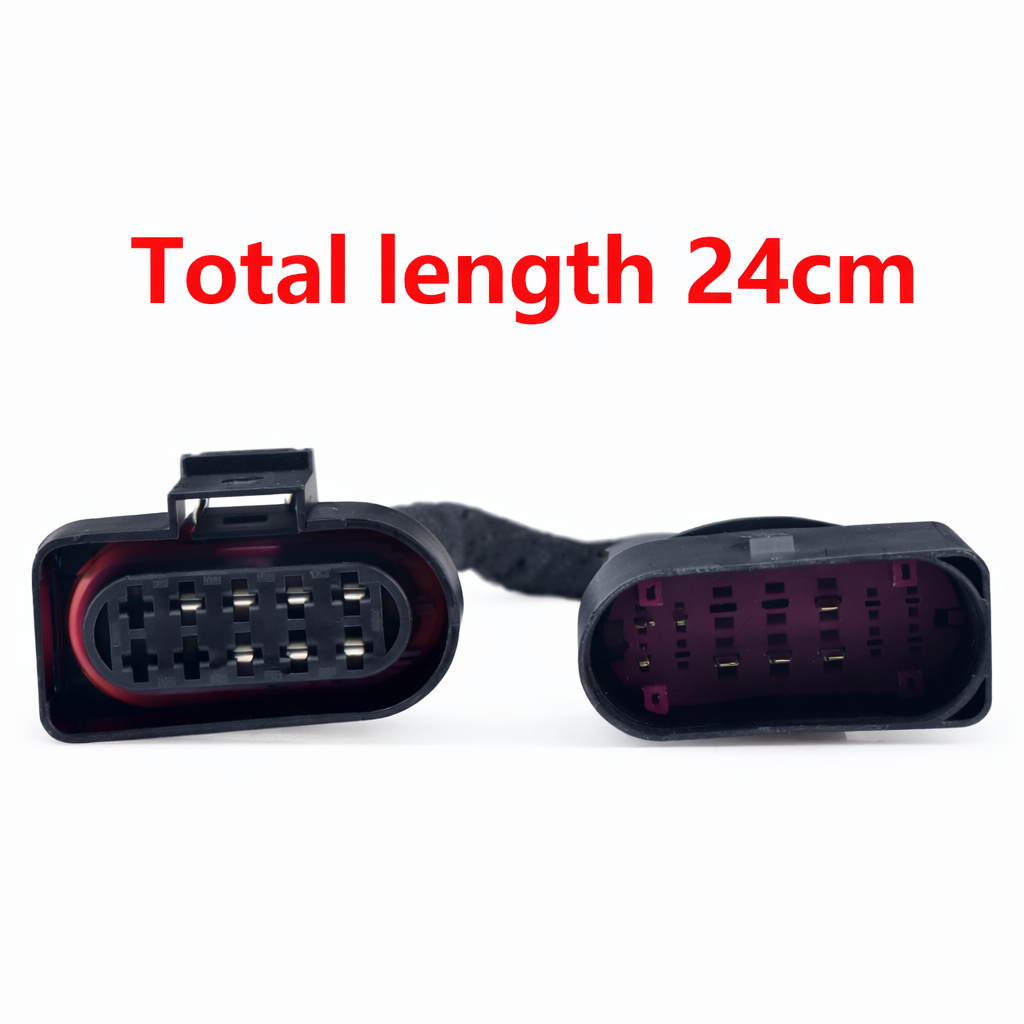 10-Pin to 14-Pin LED Headlight Conversion Harness for Golf 7.5
