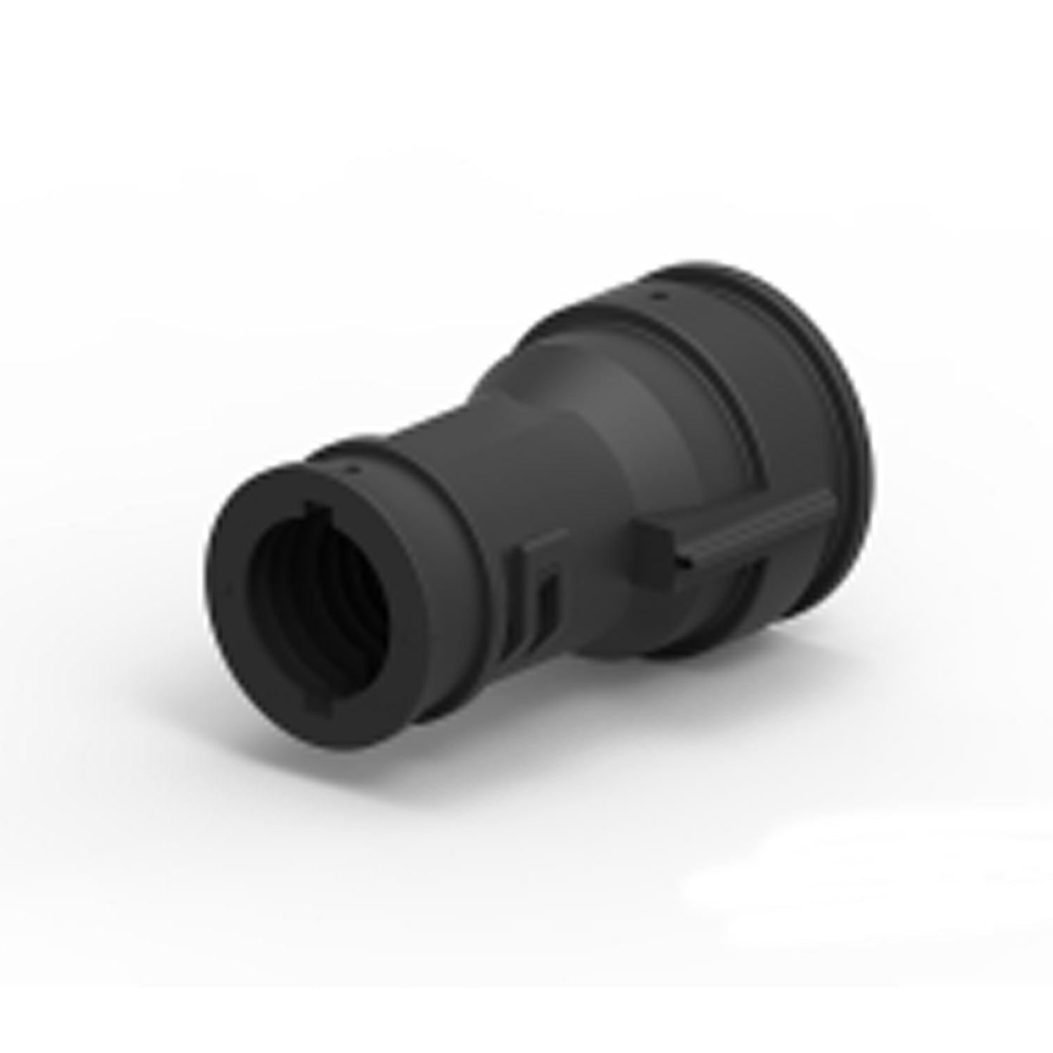2428-016-1805 - HDP20 Series - Backshell for Plug & Receptacle - 18 Shell, Straight, L017 Modification, Black