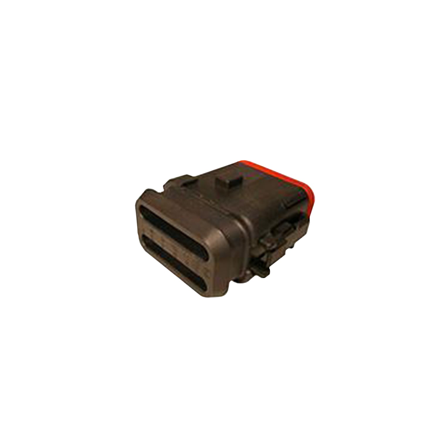 DT06-12SB-CE13 - DT Series - 12 Socket Plug - B Key, Enhanced Seak Retention, Reduced Dia. Seals, Shrink Boot Adapter, Black