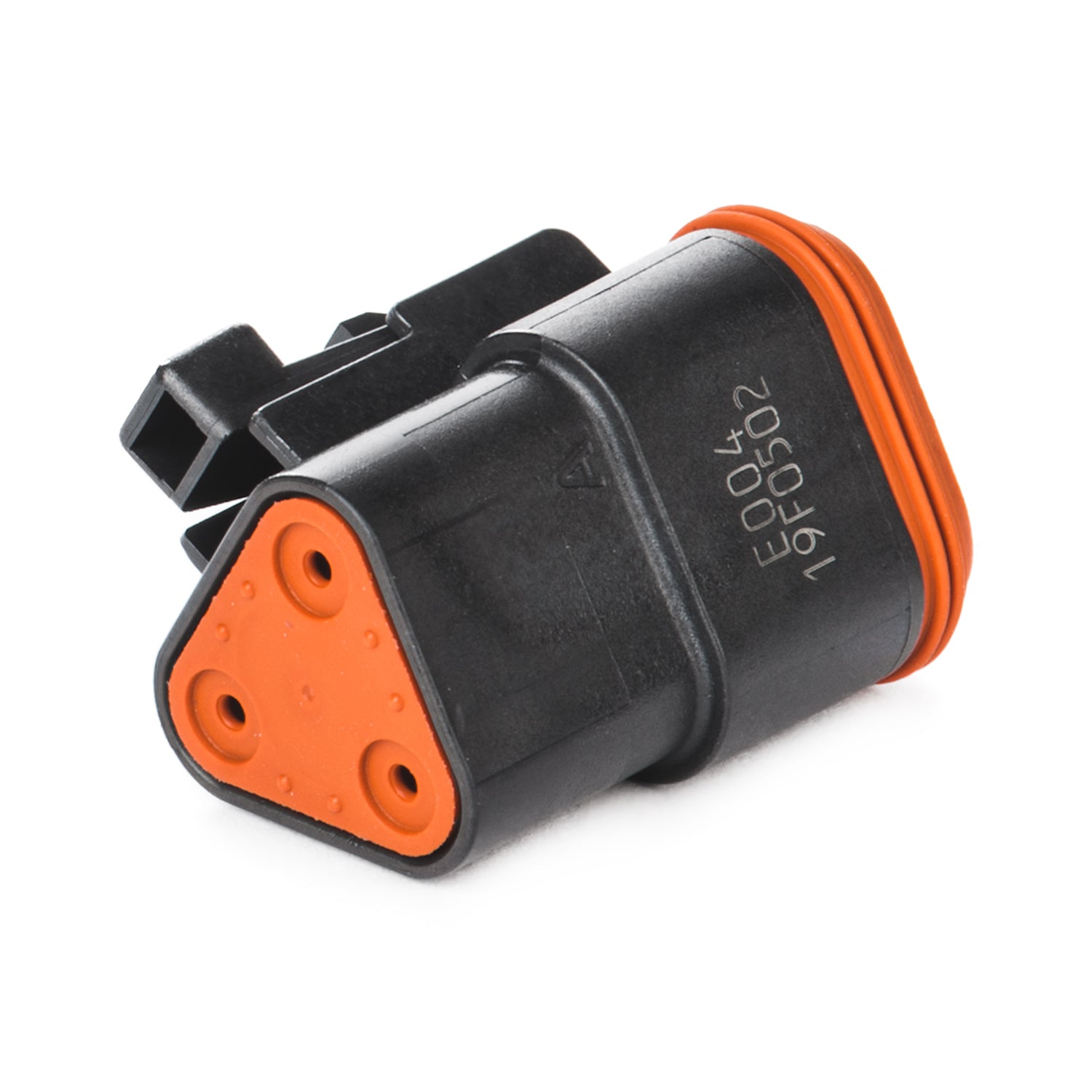 DT06-3S-E004 - DT Series - 3 Socket Plug - Black