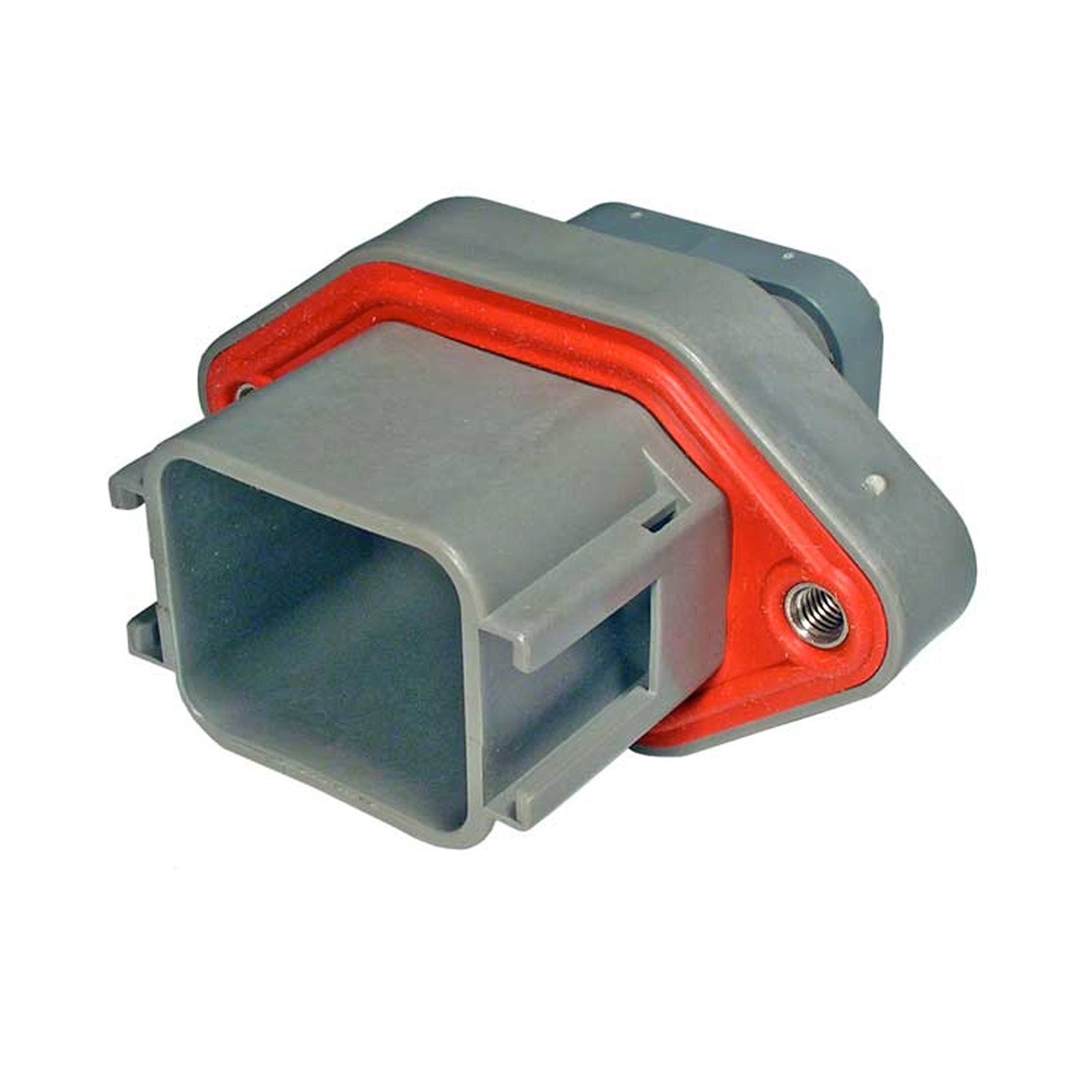DTV02-18PA - 18 Pin Receptacle - Sealed Flange, A Key, Gray - Deutsch DTV Series