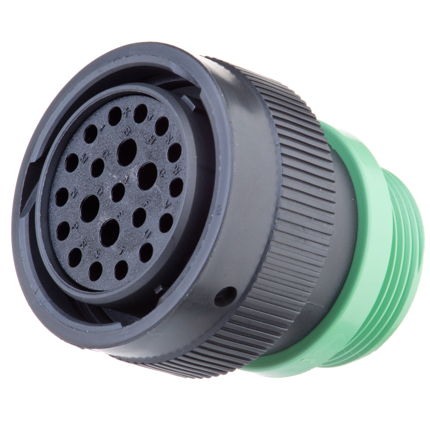 HDP26-24-21SN-L015 - HDP20 Series - 21 Socket Plug - 24 Shell, N Seal, Threaded Adapter