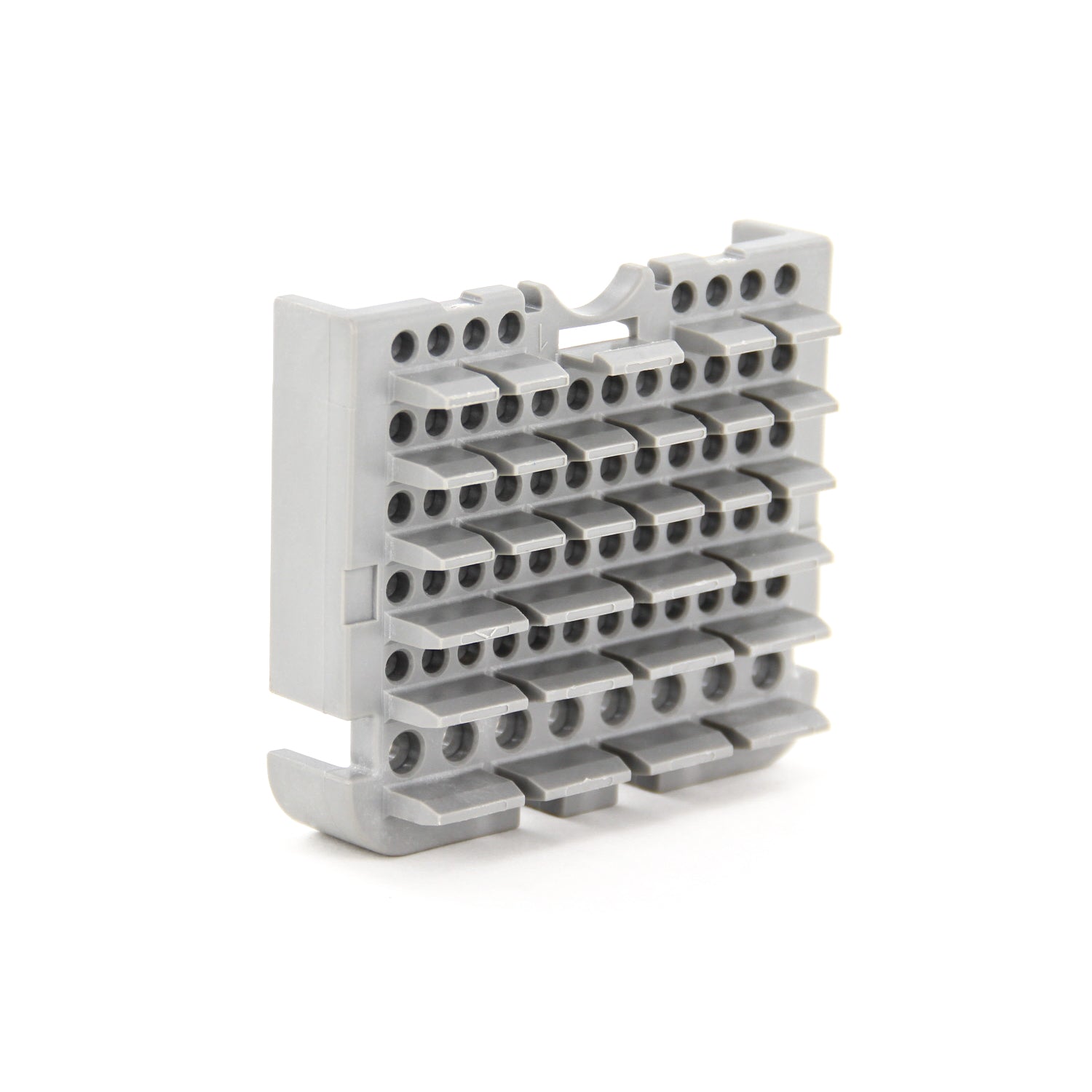 WB-64PA - DRB Series - 64 Pin Receptacle Wedgelock - A Key, Gray
