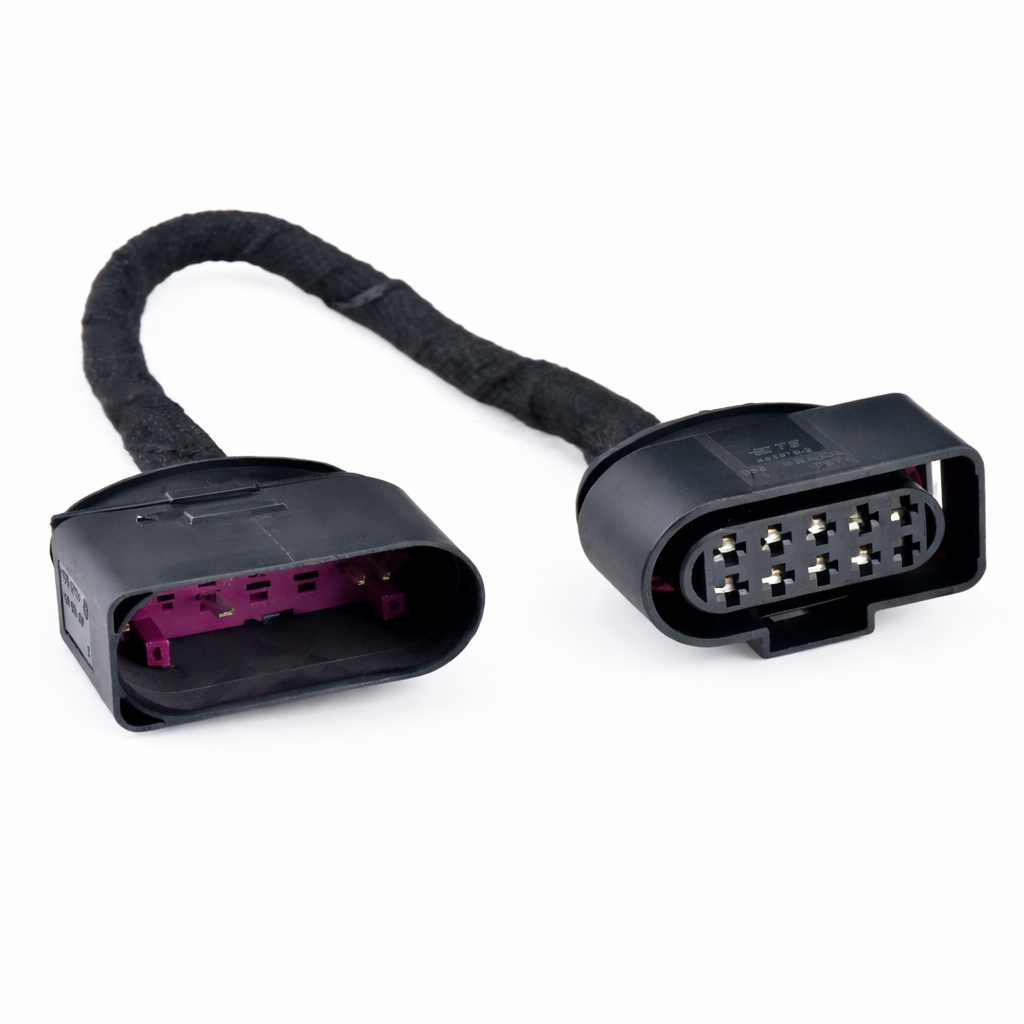 10-Pin to 14-Pin LED Headlight Conversion Harness for Golf 7.5